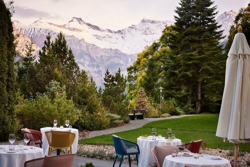 Внешний вид отеля Bellevue Parkhotel & SPA в Адельбодене, фото 1