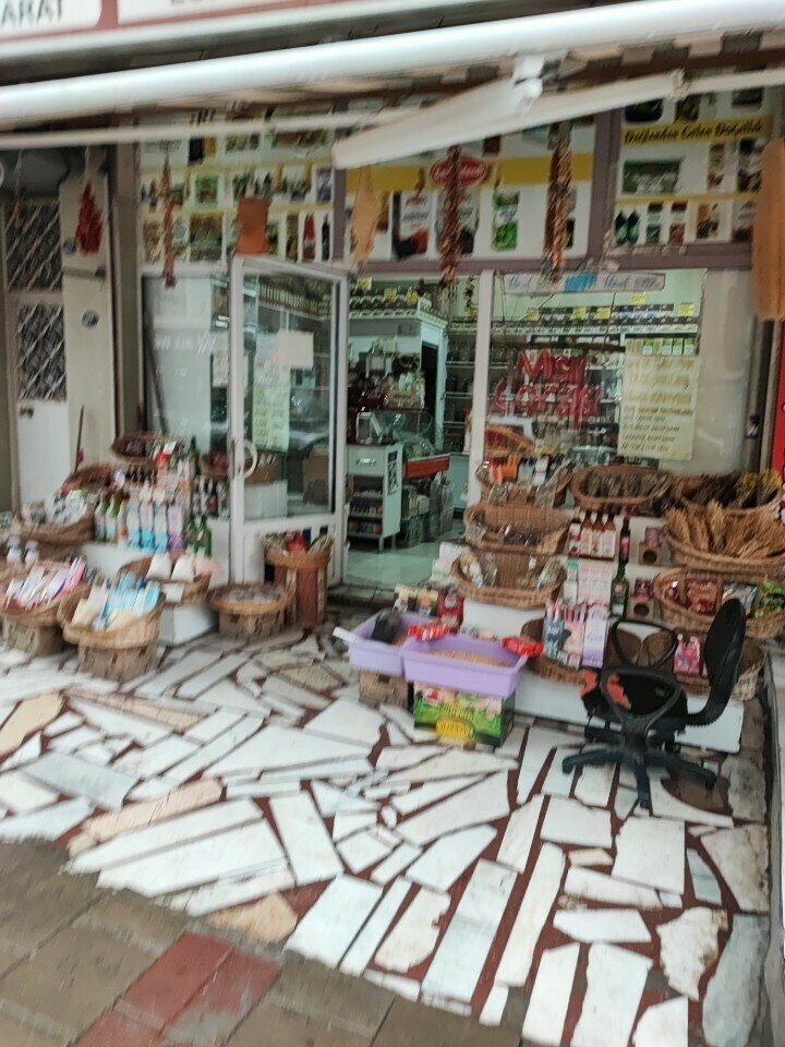 Food ingredients and spices Egyptian Bazaar, Izmir, photo