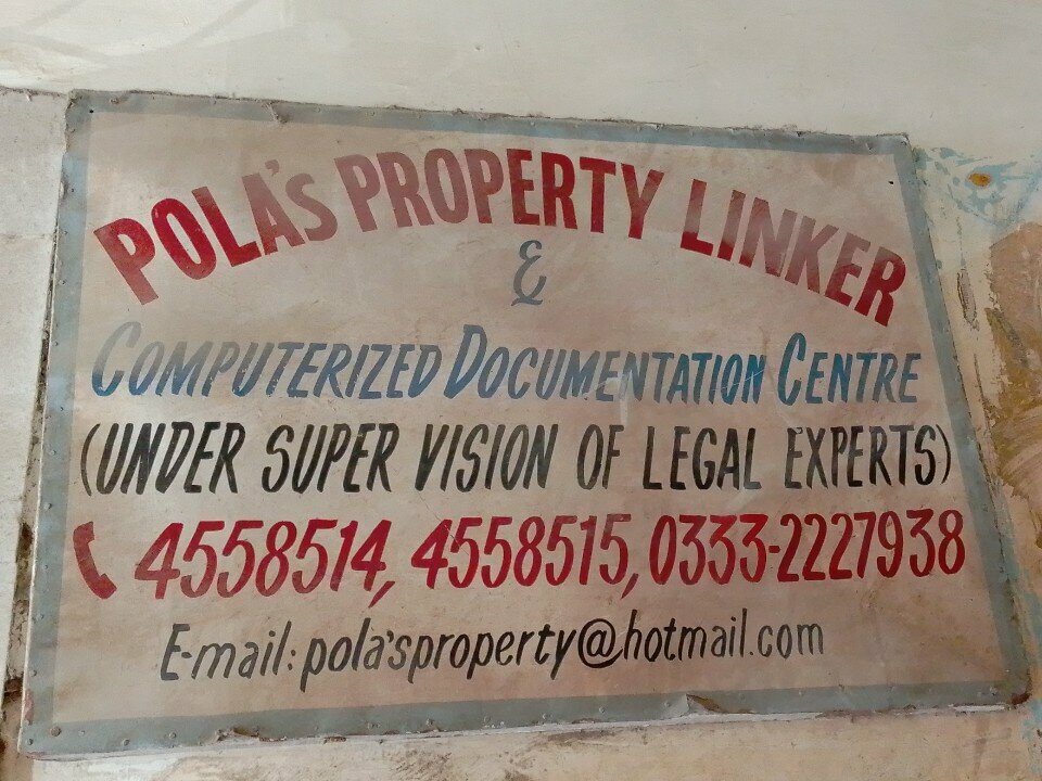 Real estate agency Pola's property linker, Karachi, photo
