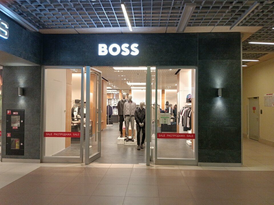 Магазин одежды Boss, Минск, фото