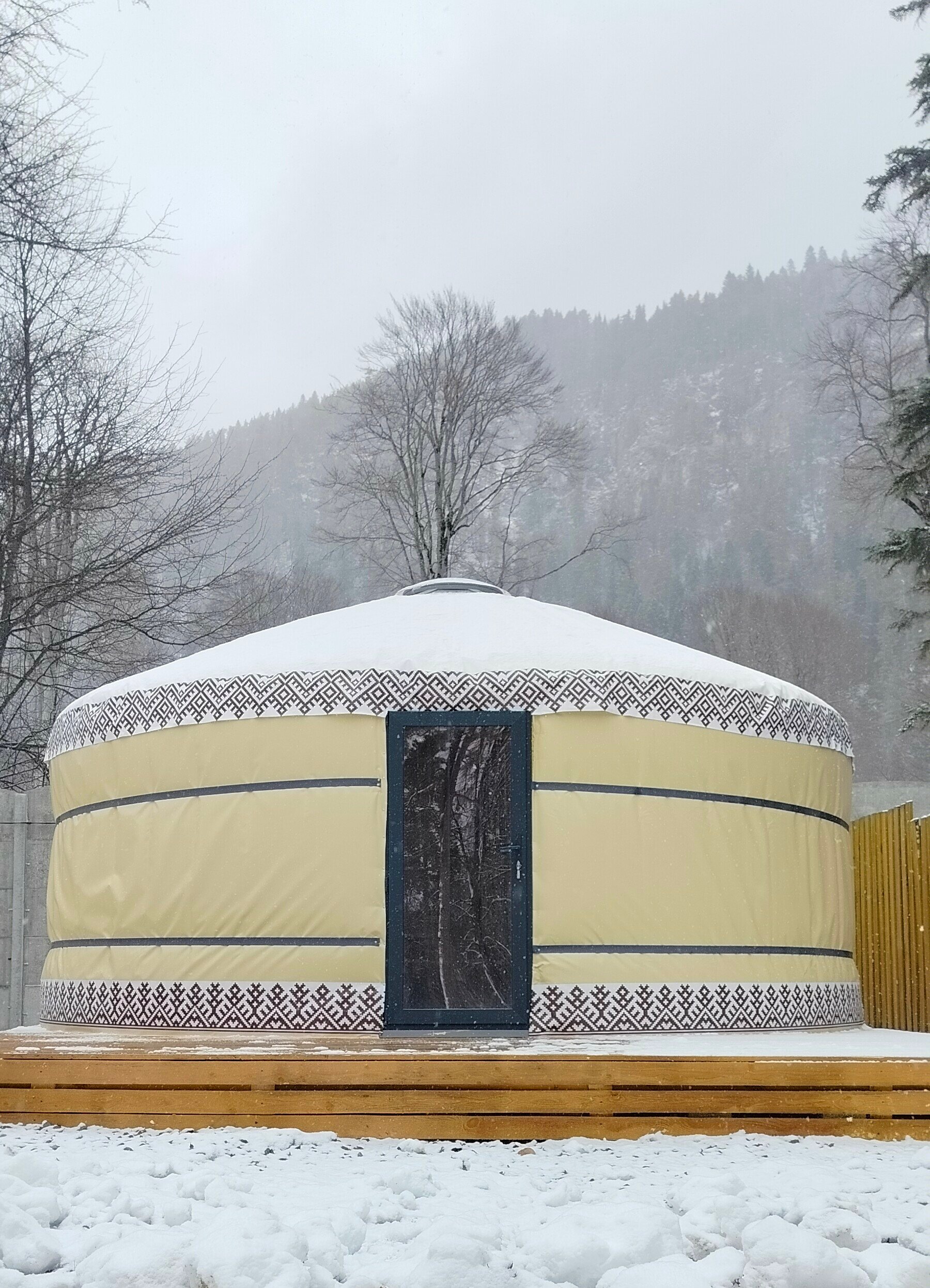 Фото Горная юрта