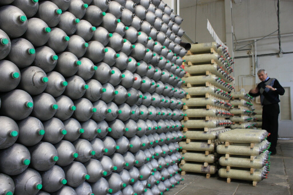 Bombonas de gas Mashtest, , foto
