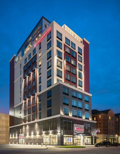 Гостиница Hilton Garden Inn Iowa City Downtown University в Коралвилле