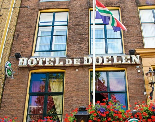 Внешний вид отеля Boutique Hotel De Doelen в Гронингене, фото 1