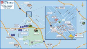 Гостиница Hilton Garden Inn Burbank Downtown, Ca