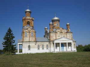 Церковь Покрова Пресвятой Богородицы (Курская область, Льговский район, Густомойский сельсовет, село Банищи), православный храм в Курской области