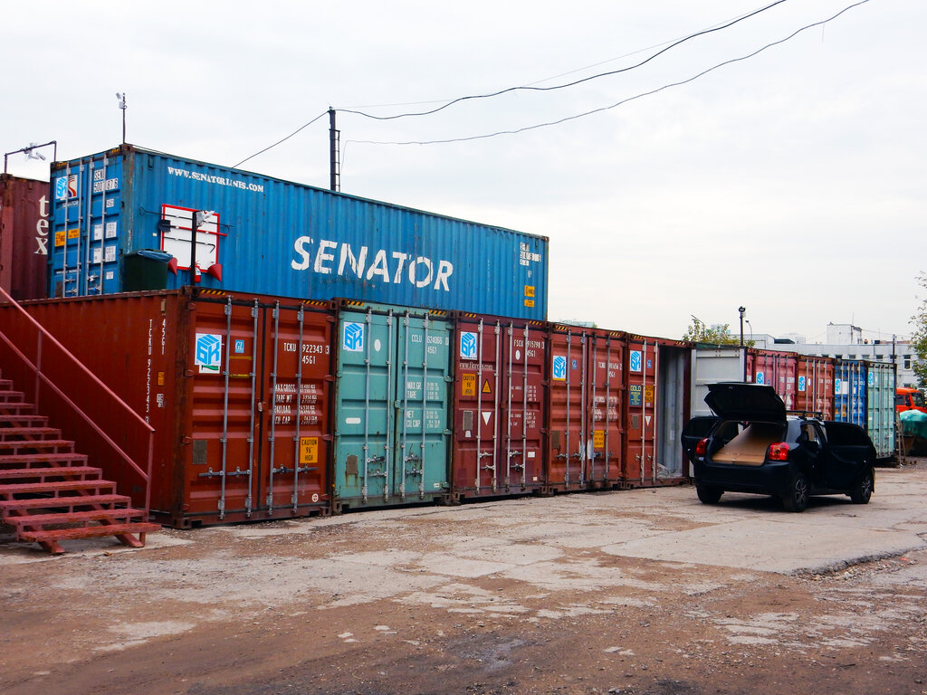 Warehouse services Brand Container - storage of things, goods, Moscow, photo