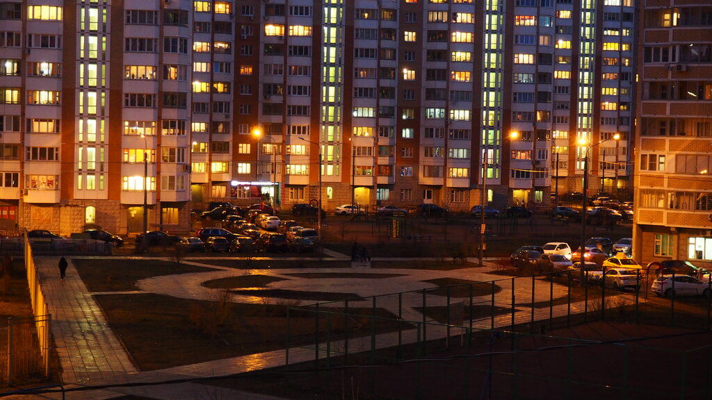град Московский ночное небо в высоком качестве фото детский сад