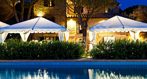 Внешний вид отеля Relais La Corte dei Papi в Кортоне, фото 4