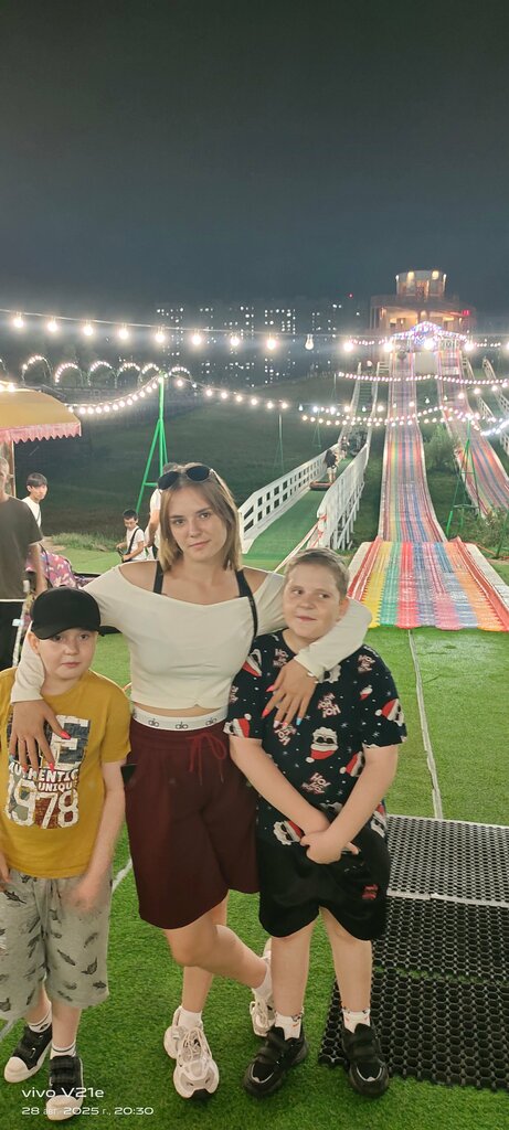 Amusement ride Slide, Astana, photo