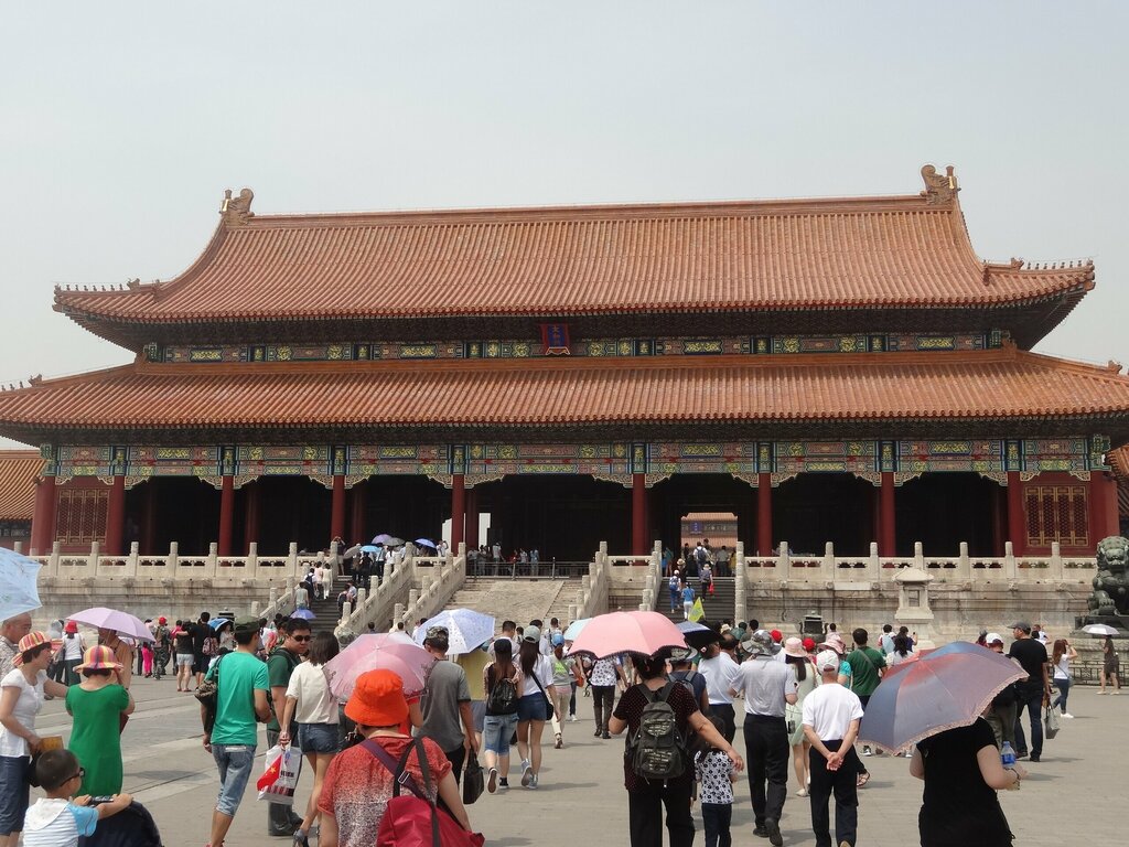 Landmark, attraction Gate of Supreme Harmony, Beijing, photo