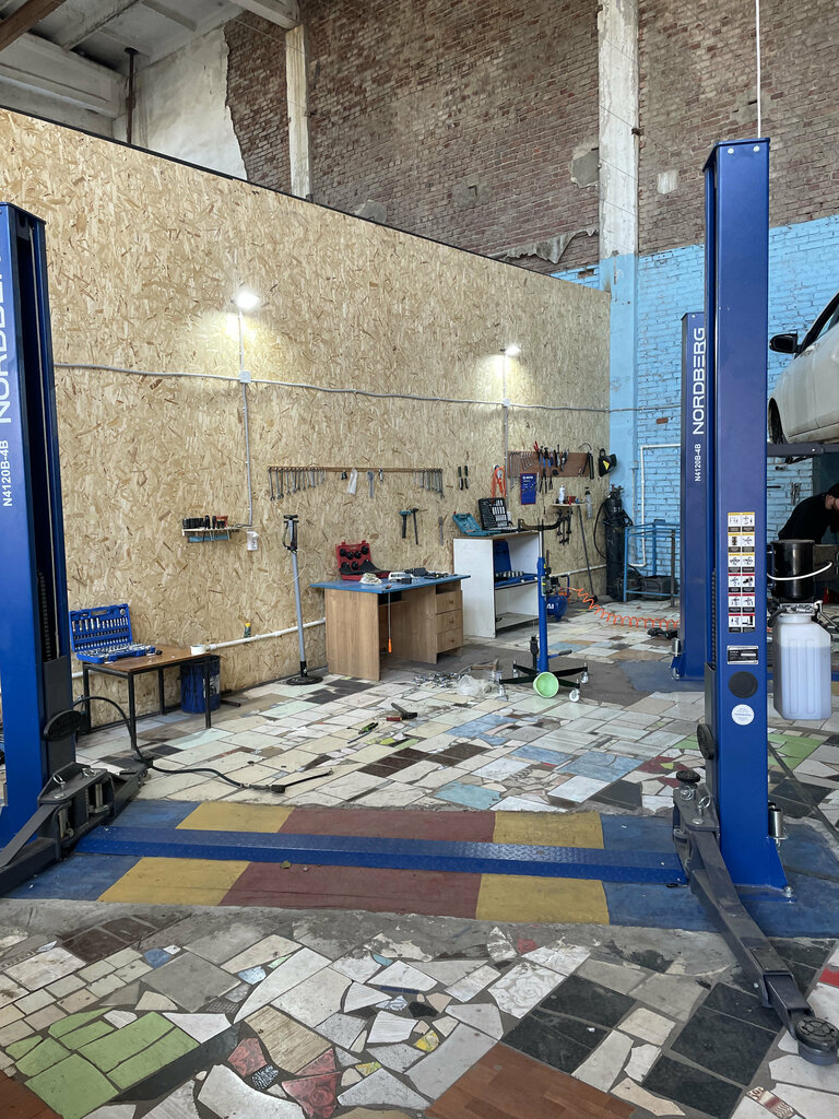 Vehicle inspection station Technical Inspection Point, Astrahan, photo