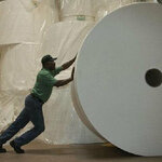 Austrian Paper (Work Settlement of Pravdinskiy, Fabrichnaya ulitsa, 8), packing materials
