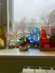 Цвет и Свет (Partiyny Lane, 1к58с1), stained glass