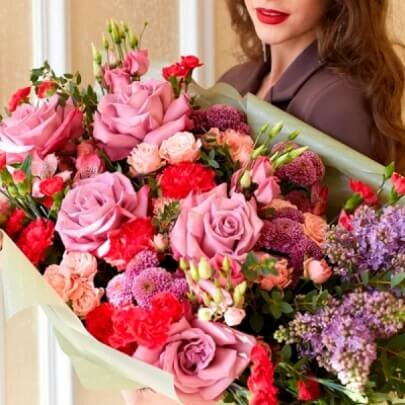 Gül mağazası Zolotoy Lepestok, Yekaterinburq, foto