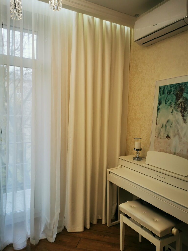 Curtains, curtain rods Raduga tsveta, Moscow, photo