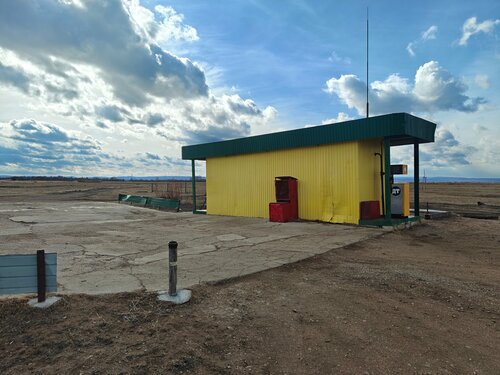 Gas station АЗС, Zabaykalsky Krai, photo