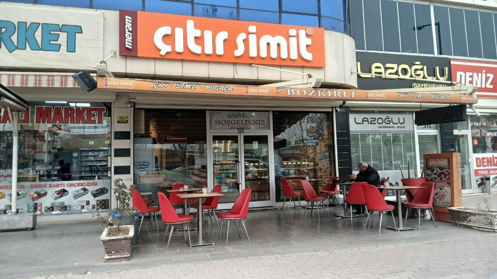Кафе Meram Crispy Bagel, Конья, фото