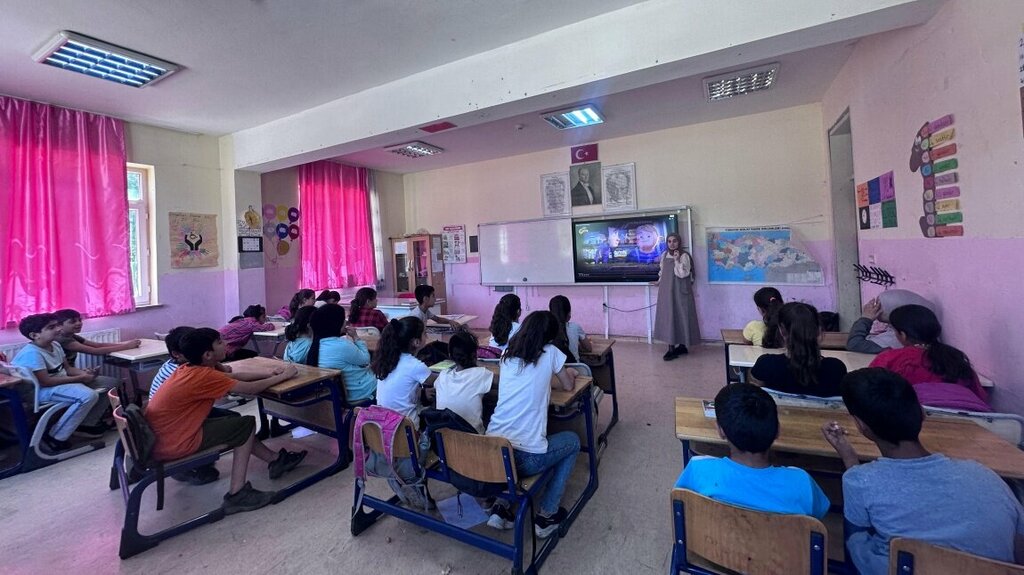 School Baskavak Middle School, Savur, photo