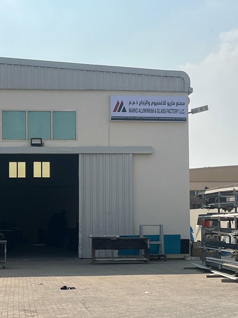 Construction and maintenance of engineering networks Mario Aluminium & Glass Factory, Sharjah, photo