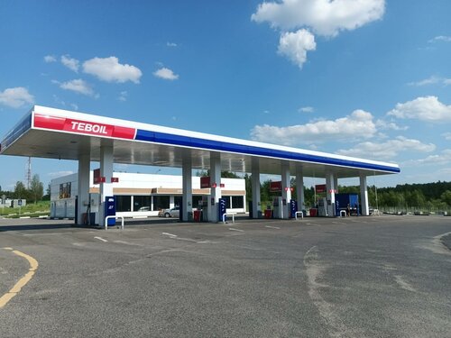 Gas station Teboil, Vladimir Oblast, photo