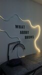 What about brows (Mitinskaya Street, 27А), eyebrow and eyelash salon