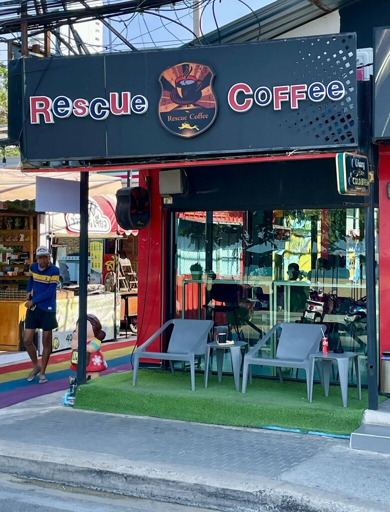 Coffee shop Rescue Coffee, Pattaya, photo