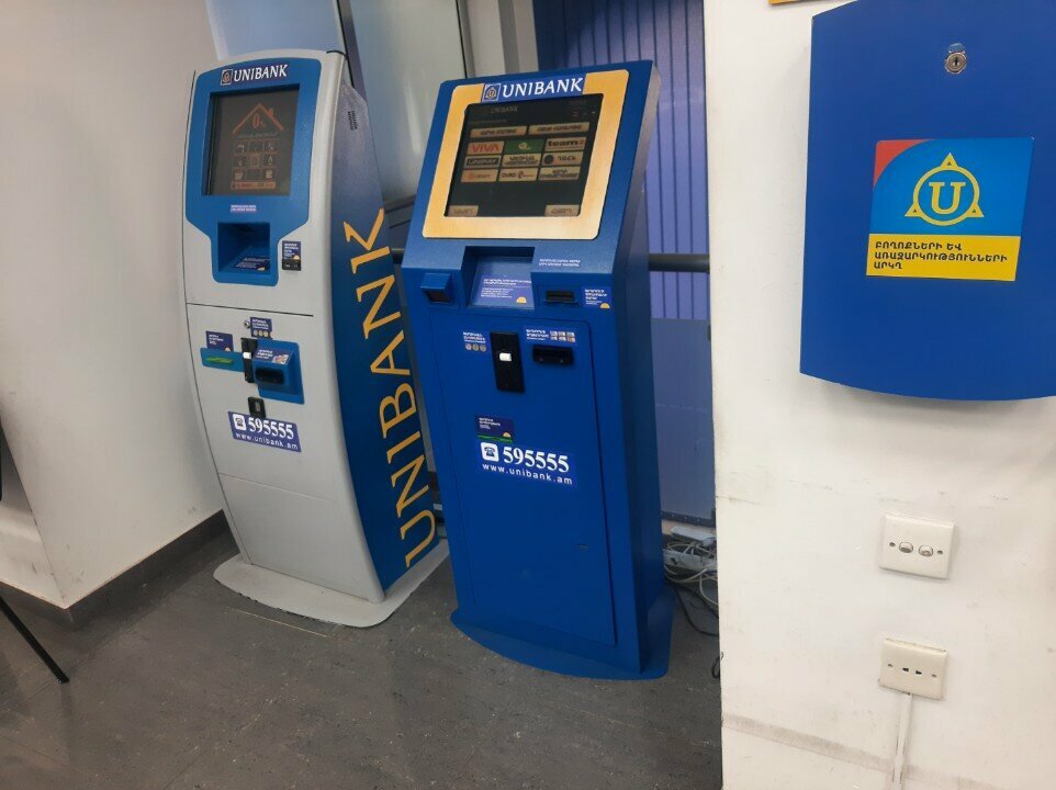 Payment terminal Юнибанк, Yerevan, photo