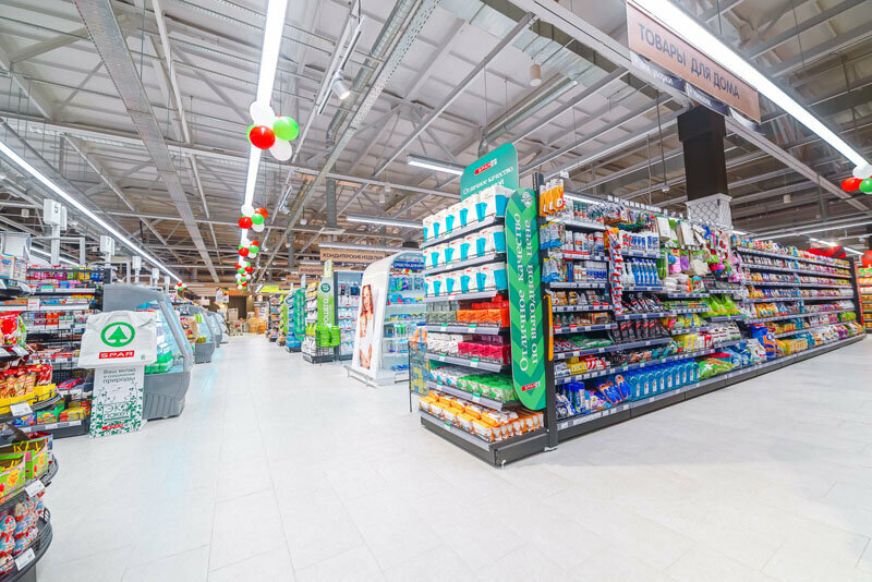 Супермаркет Eurospar, Мәскеу, фото