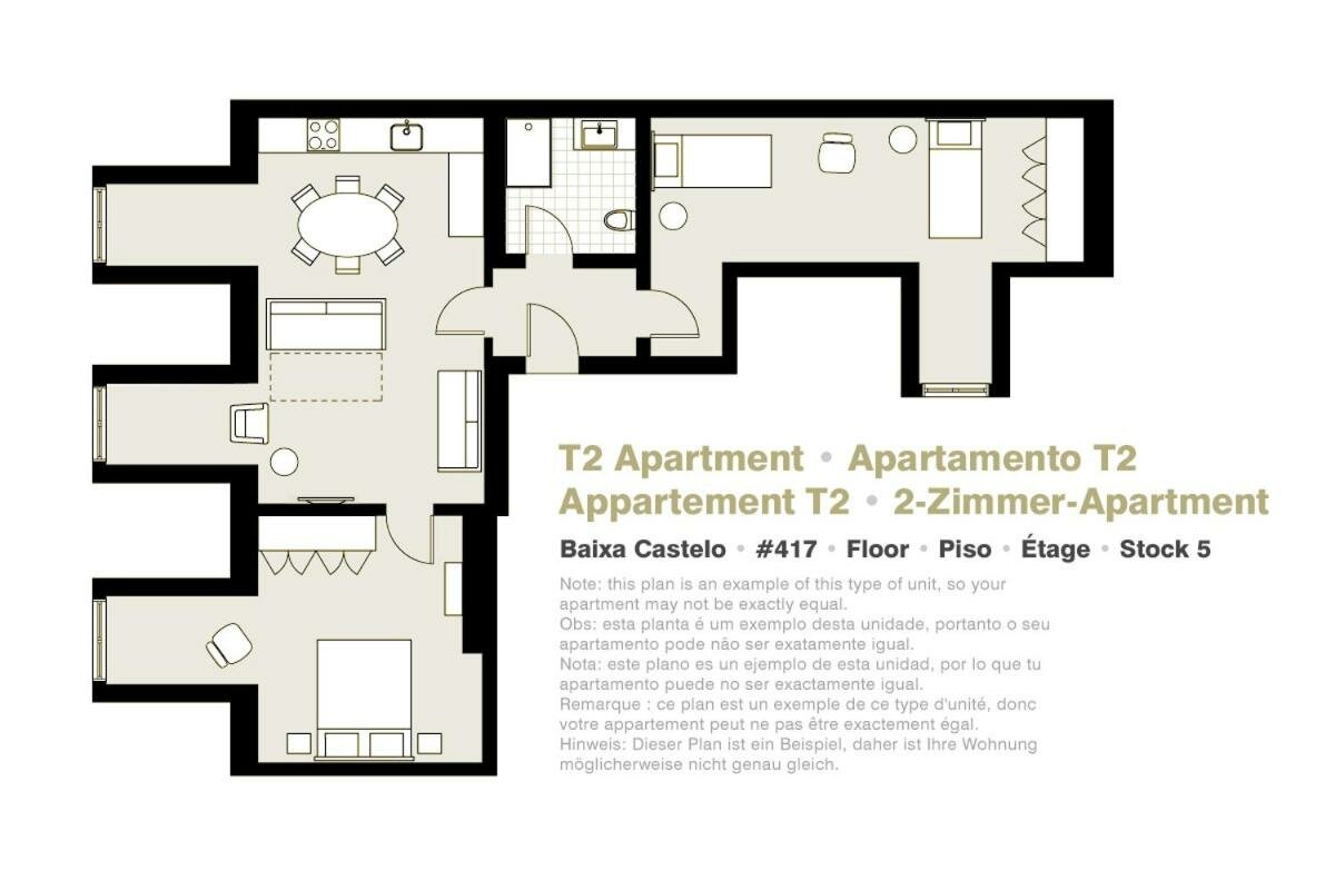 Фото Lisbon Serviced Apartments Baixa Castelo