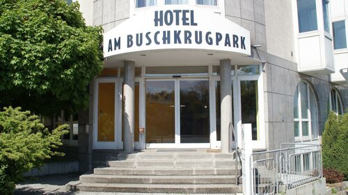 Гостиница Hotel am Buschkrugpark в Берлине