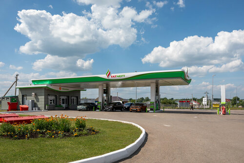 Gas station Tatneft, Republic of Tatarstan, photo