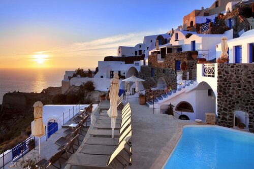 Внешний вид отеля Esperas Santorini в Муниципальной единице Оиасе, фото 1