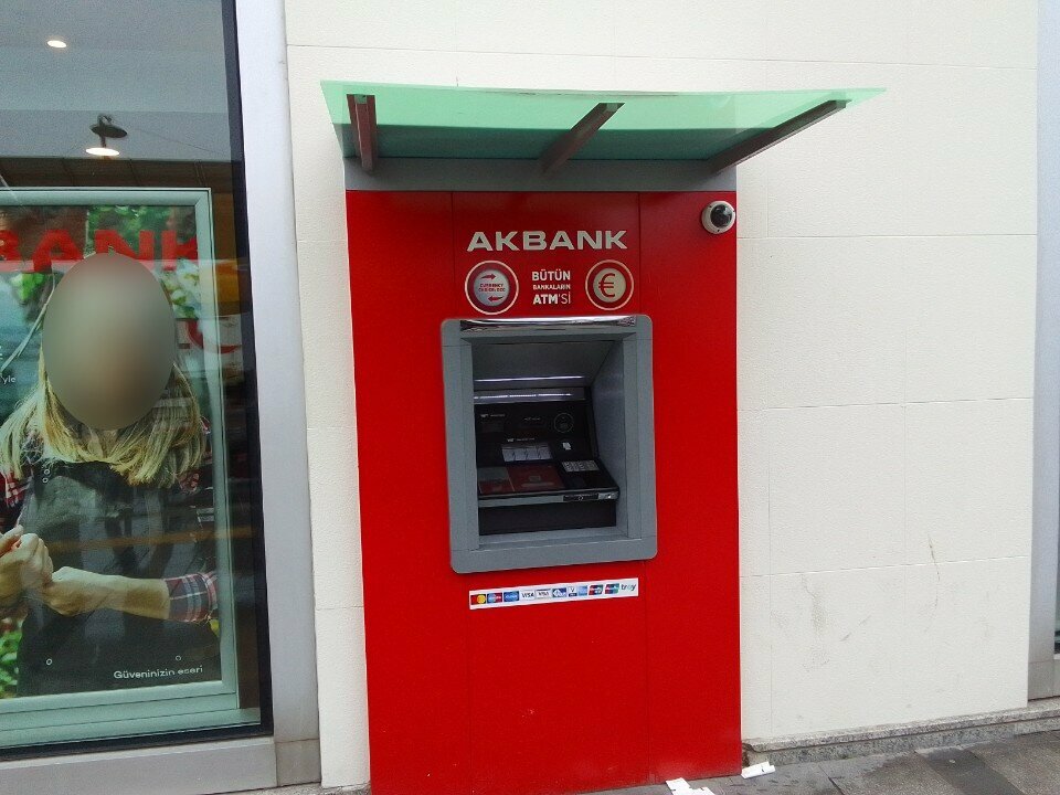 ATM Akbank, Izmir, photo
