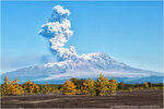 Вулкан Шивелуч 3283 м (Kamchatka Territory, Ust-Kamchatskiy District) ، بركان