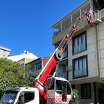 Bahcelievler Rental Bucket Crane 0505 330 46 57 Surat Crane-Platform (İstanbul, Bahçelievler, Adnan Kahveci Blv.) ، معدات رفع