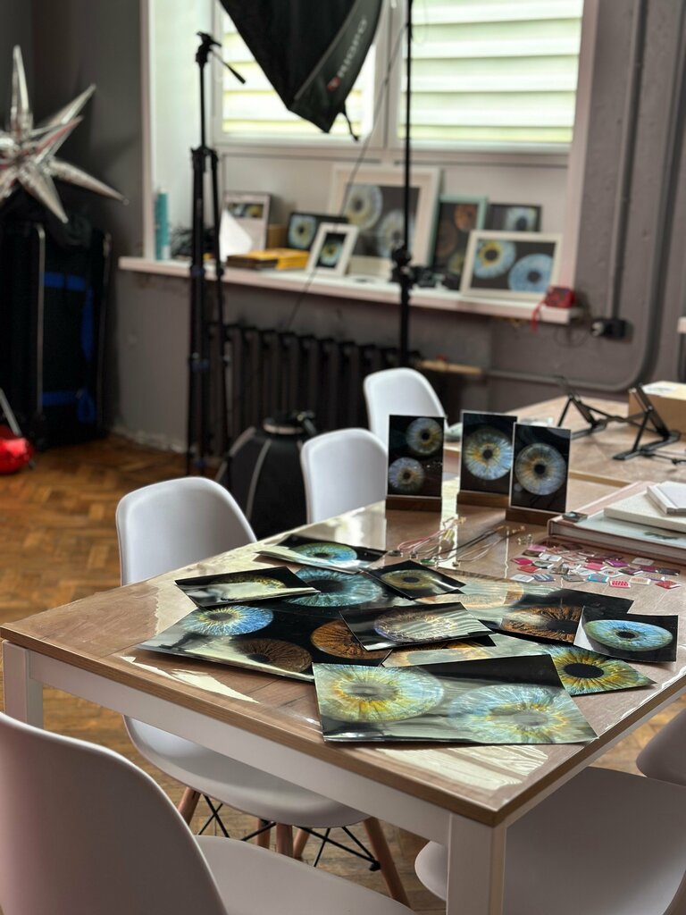 Photography Iris of the eye, Tambov, photo