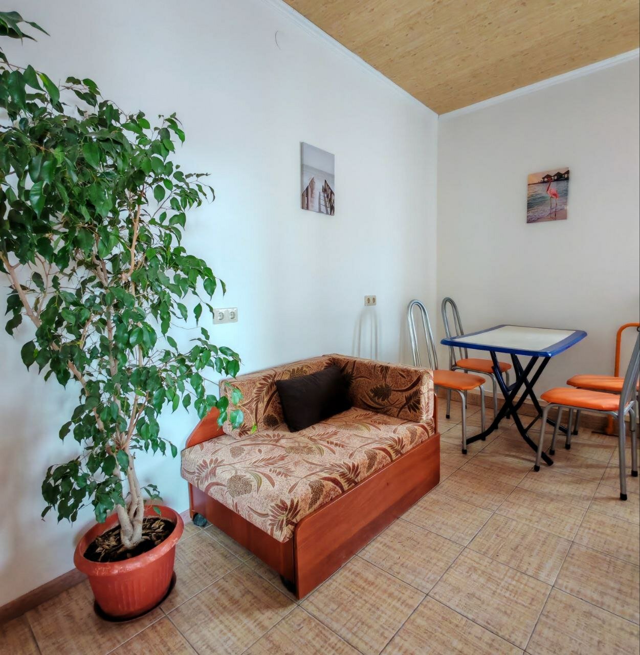 Фото Белый Фламинго