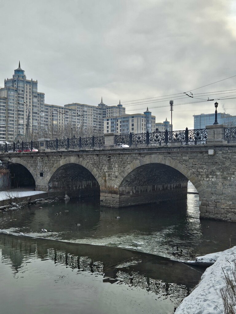Landmark, attraction Tsar's Bridge, Yekaterinburg, photo