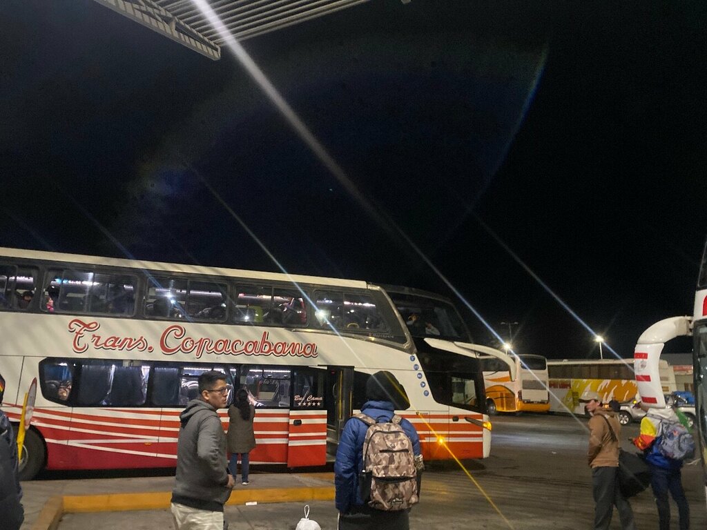 Bus transportation Metropolitan Terminal De El Alto, El Alto, photo