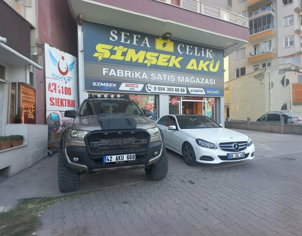 Batteries and chargers Sefa Celik Aksaray Simsek Battery, Aksaray, photo