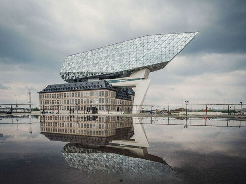 Внешний вид отеля Ibis Antwerpen Centrum в Антверпене, фото 4