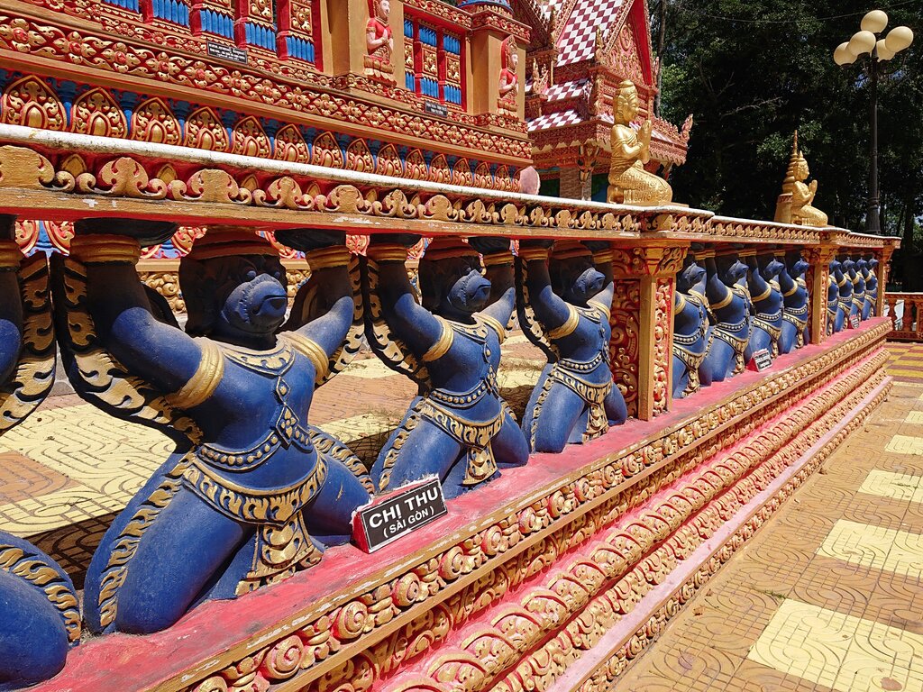 Pagoda Chùa Pôthi Satharam, Sóc Trăng, photo