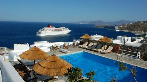 Внешний вид отеля Hotel Tagoo в Миконосе, фото 5