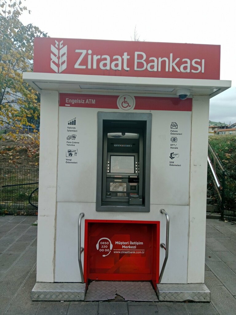 ATM Ziraat Bank ATM, Istanbul, photo
