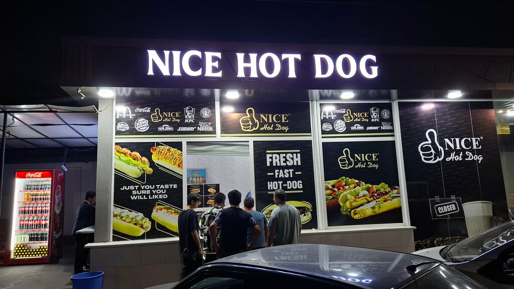 Tez ovqatlanish Nice Hot Dog, Toshkent, foto