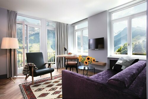 Внешний вид отеля Bellevue Parkhotel & SPA в Адельбодене, фото 4