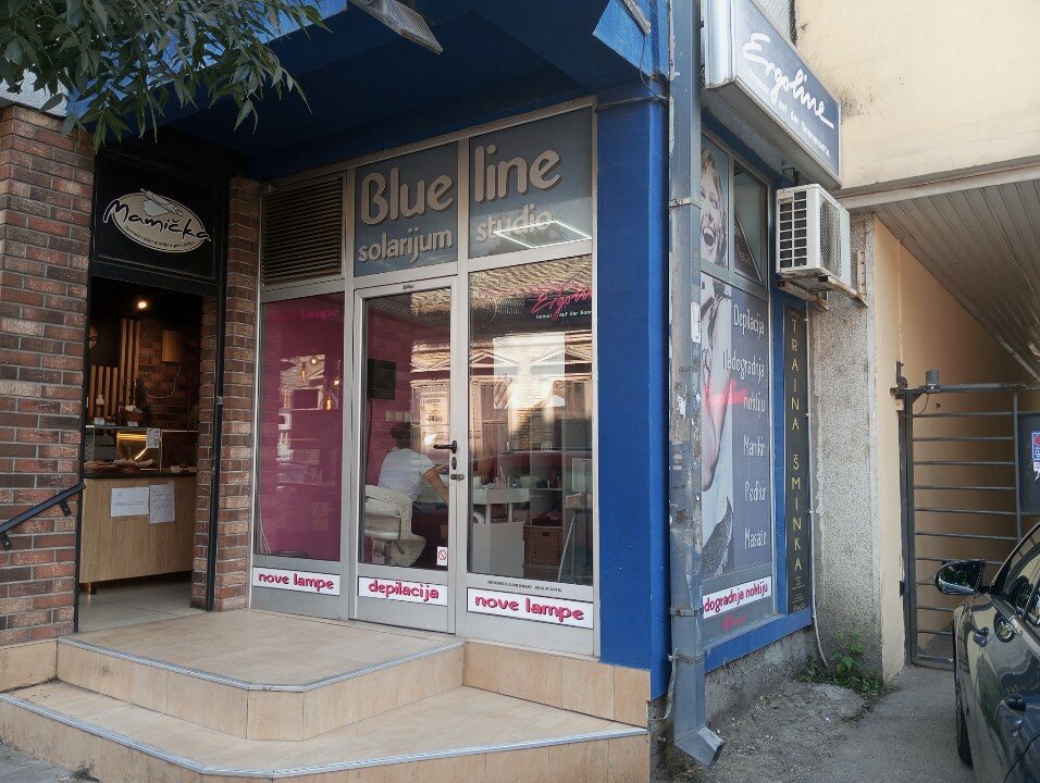 Blue line