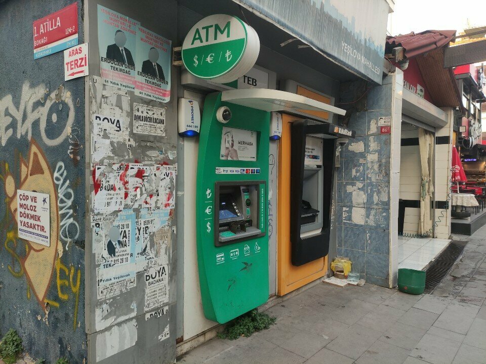 ATM TEB ATM, Istanbul, photo