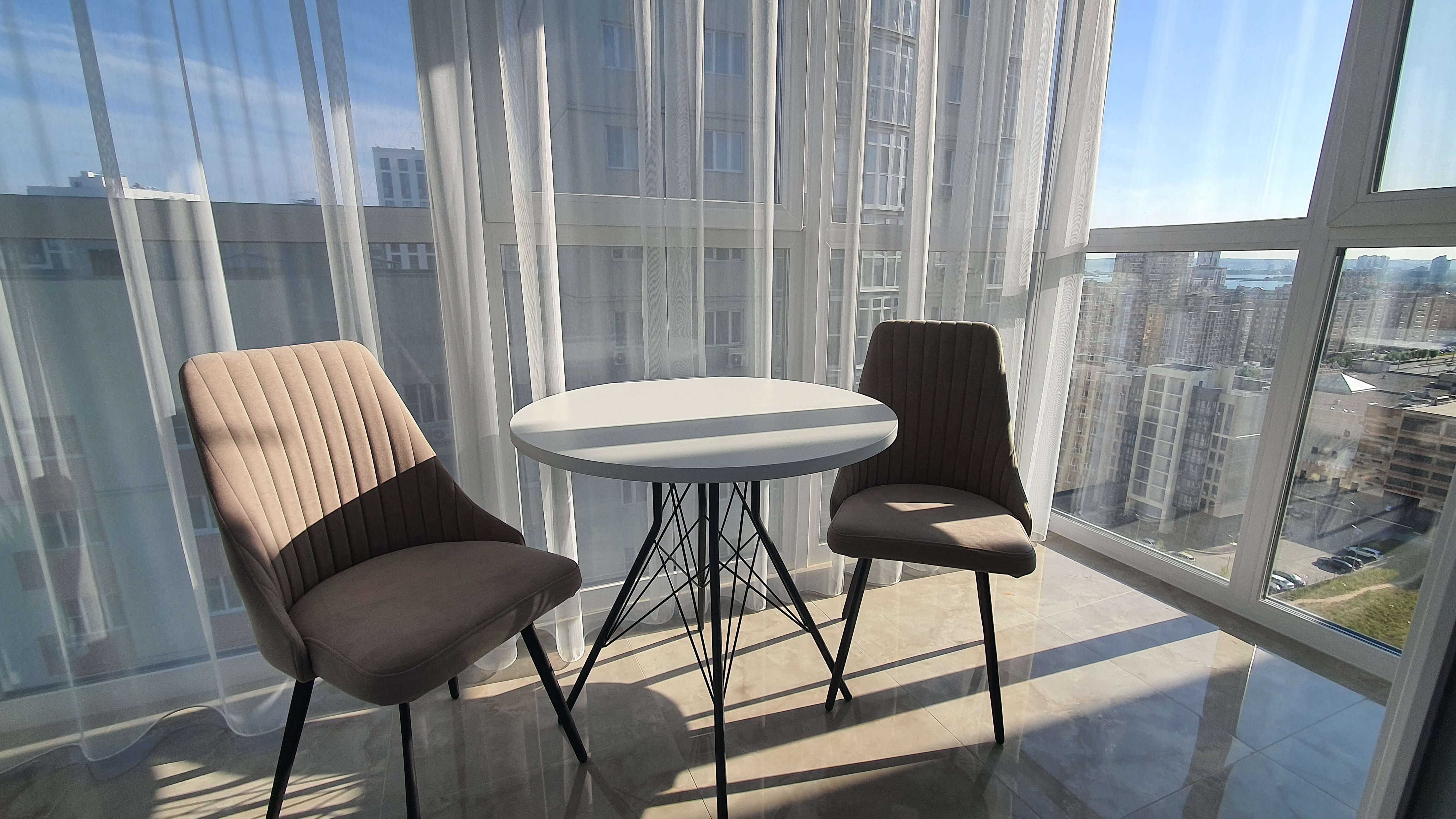 Фото Видовые апартаменты с парковкой около набережной и аквапарка Ривьера